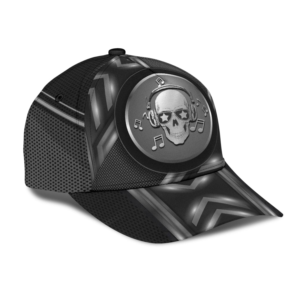 Skull Metal Music Classic Cap For Casual Adventures Parties And Seasonal Styling