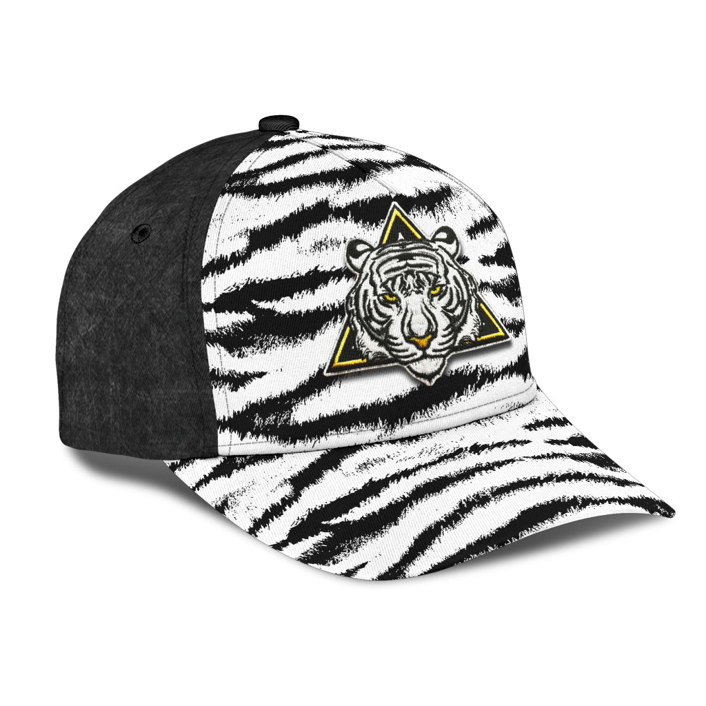 Tiger Stripe Wild Pattern Classic Cap For Beach Outings Holidays And Thoughtful Everyday Style