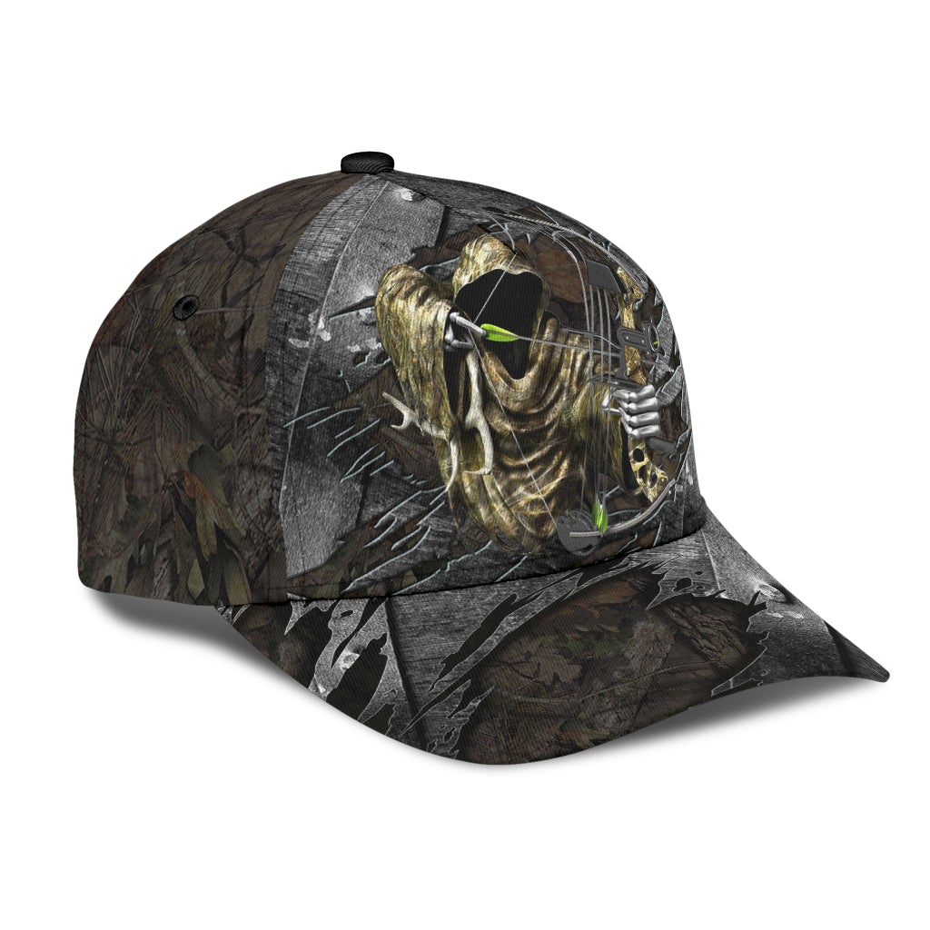Bowhunting Camouflage Outdoor Classic Cap For Daily Styling Weekend Travel And Outdoor Activities