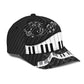 Piano Music Lover Artistic Classic Cap For Everyday Accessories Vacations And Outdoor Fun