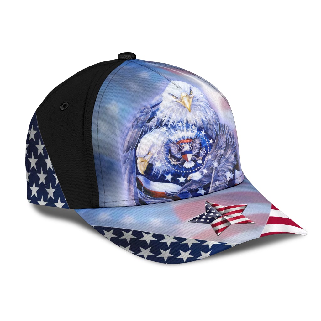 Faith Fear Jesus Motivation Eagle Love American Classic Cap For Comfortable Daily Wear Travel And Weekend Outings