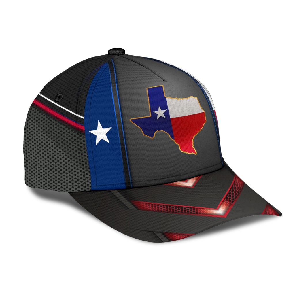 Texas Flag State Pride Classic Cap For Daily Styling Weekend Travel And Outdoor Activities