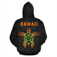 Hula Girl Turtle Hibiscus Hoodie For Ocean Themed Events Holidays And Gift Ideas