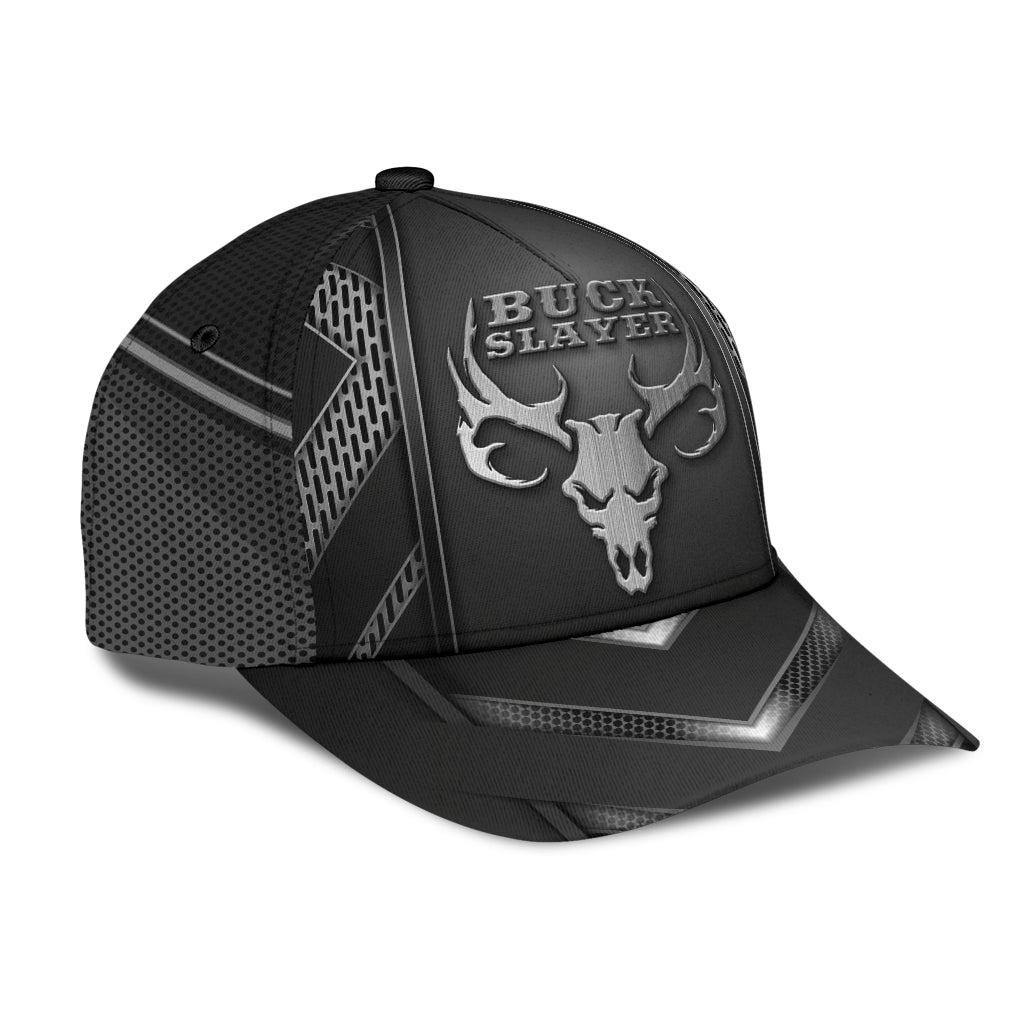 Hunting Buck Slayer Outdoor Classic Cap For Summer Vacations Parties And Outdoor Events