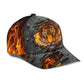 Fire Tiger Lava Energy Classic Cap For Beach Days Travel And Relaxed Everyday Outfits