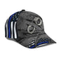 Back The Blue Crack US Flag Police Classic Cap For Relaxed Daily Style Vacations And Festival Wear