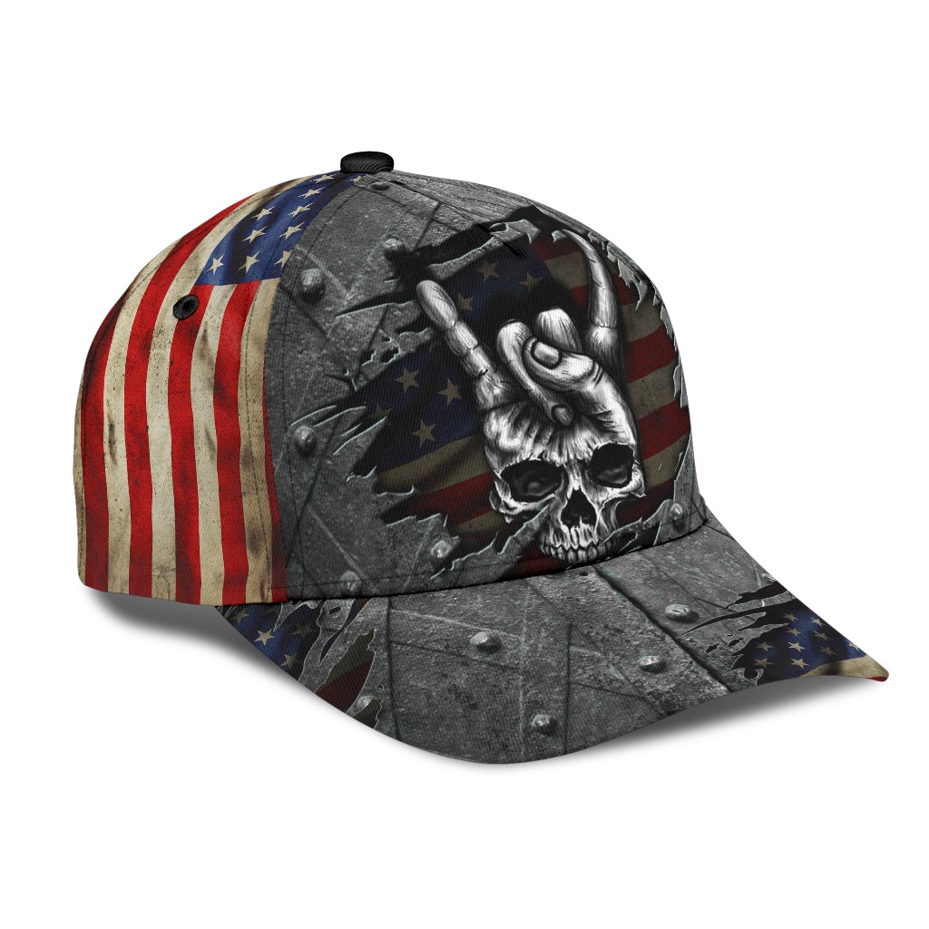 Skull Zero Care Given American Classic Cap For Relaxed Outfits Outdoor Events And Holiday Trips