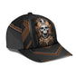 Skull Ancient Greek Pattern Classic Cap For Daily Styling Weekend Travel And Outdoor Activities