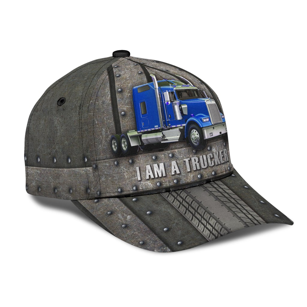 Proud Truck Driver Lifestyle Road Life Classic Cap For Festivals Travel Adventures And Casual Gift Giving