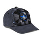 Back The Blue Hexagonal Police Classic Cap For Casual Styling Holiday Travel And Weekend Adventures