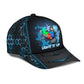 Autism Awareness Light It Up Classic Cap For Vacations Festivals Parties And Everyday Outfits