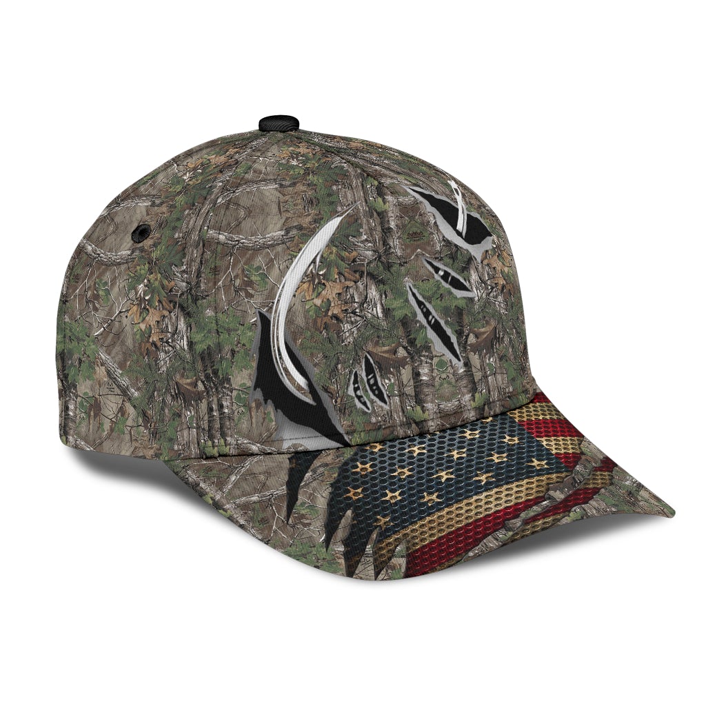 Fishing Pattern Ocean Outdoor Classic Cap For Festivals Holidays And Comfortable Everyday Wear