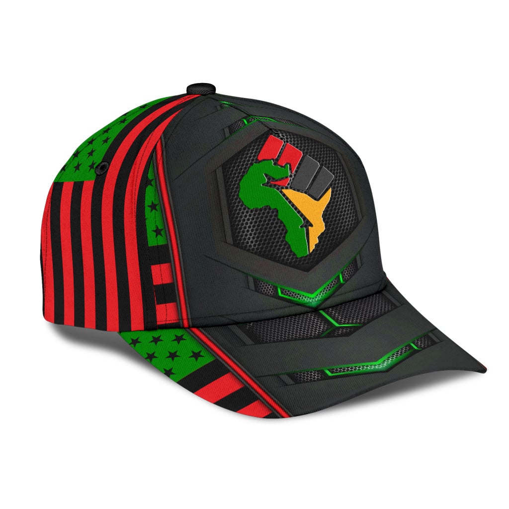 African American Heritage Pride Classic Cap For Daily Styling Weekend Travel And Outdoor Activities