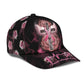 Breast Cancer Rose Cross Classic Cap For Holiday Trips Daily Outfits And Thoughtful Gifting