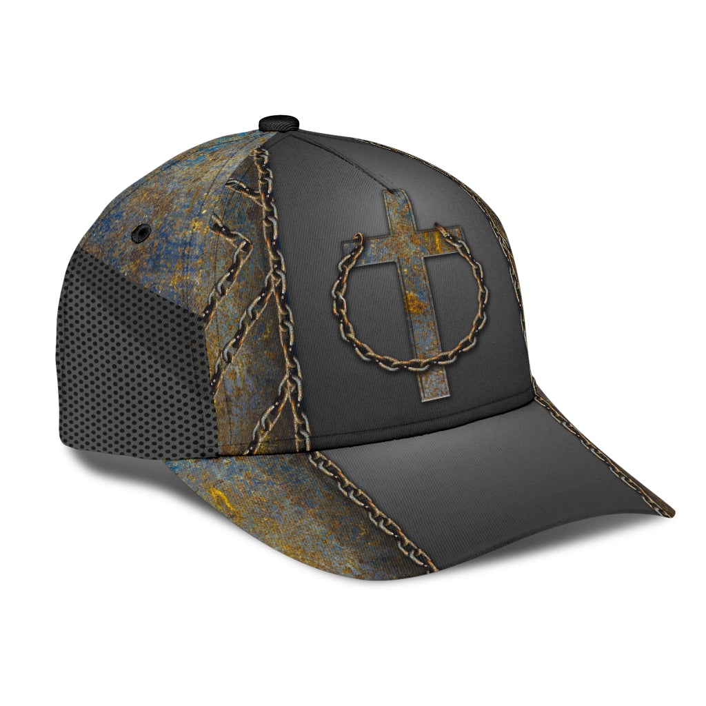 Jesus Cross Thorn Crown Faith Classic Cap For Beach Outings Holidays And Thoughtful Everyday Style