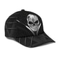 Skull Carbon Black Dark Classic Cap For Seasonal Outings Outdoor Adventures And Daily Wear