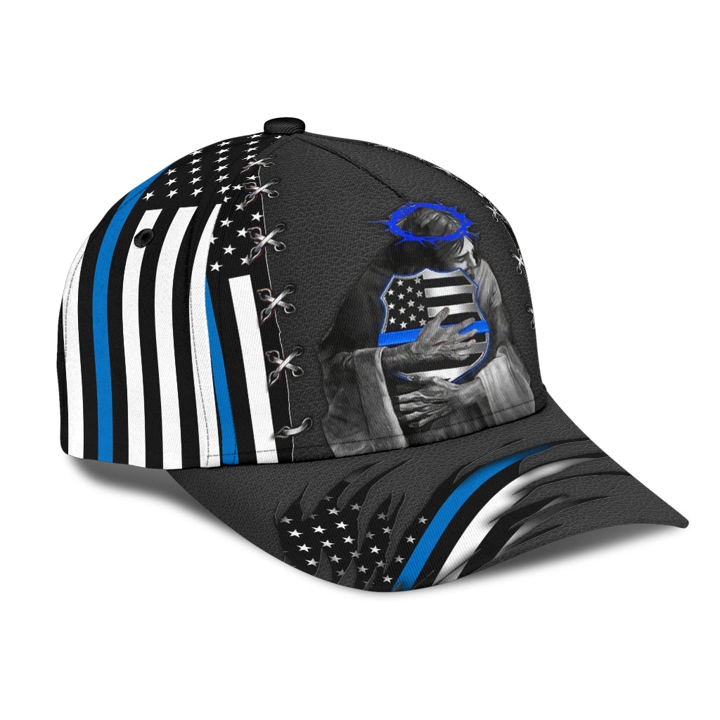 Back The Blue Faith Police Classic Cap For Festivals Holidays And Comfortable Everyday Wear