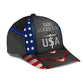 God Bless The USA Patriot Faith Classic Cap For Seasonal Outings Outdoor Adventures And Daily Wear