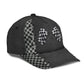 Racing Flag Motorsport Classic Cap For Casual Travel Parties And Comfortable Outdoor Wear