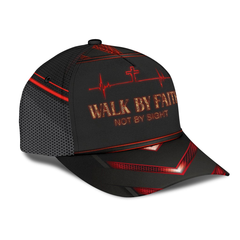 Walk By Faith Not Sight Classic Cap For Casual Travel Parties And Comfortable Outdoor Wear