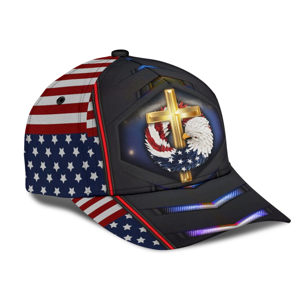 God Bless America Eagle Classic Cap For Casual Gatherings Travel And Thoughtful Gift Giving