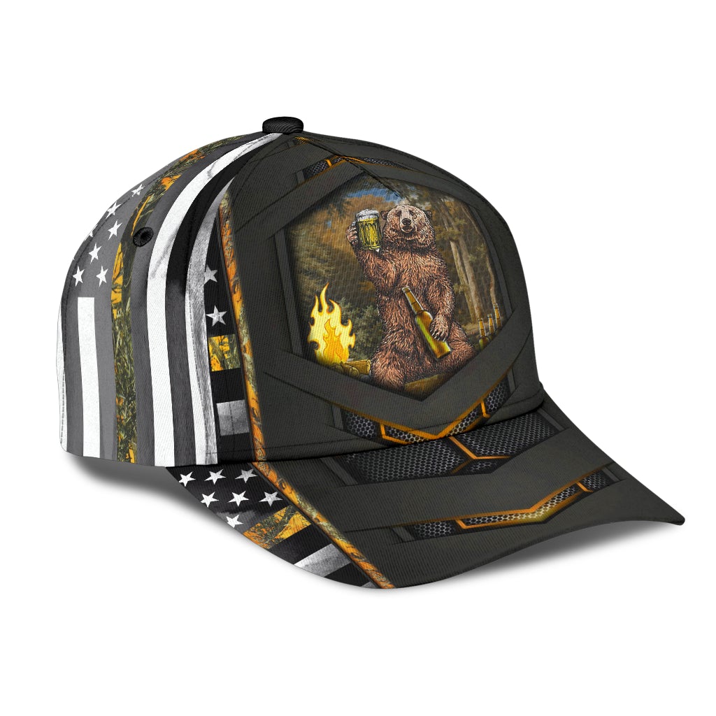 Camping Is Great Outdoor Life Classic Cap For Travel Holidays Parties And Relaxed Casual Styling