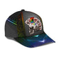 LGBT Skull Pride Classic Cap For Casual Styling Beach Days And Weekend Adventures