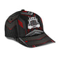 Truck Metal Carbon Black Red Classic Cap For Beach Outings Holidays And Thoughtful Everyday Style