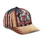 Custom Baseball Crack US Flag Classic Cap For Comfortable Daily Wear Travel And Weekend Outings