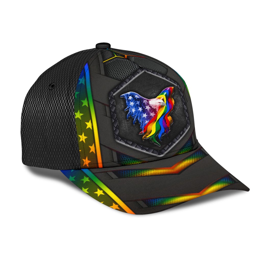 Pride American Eagle Classic Cap For Weekend Travel Outdoor Events And Casual Outfits