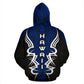 Blue Hawaii Turtle Tribal Armor Hoodie For Coastal Life Casual Events And Everyday Comfort