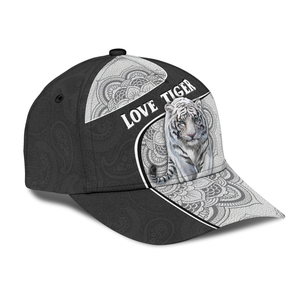 Love Tiger Wild Animal Classic Cap For Outdoor Events Beach Travel And Relaxed Daily Style