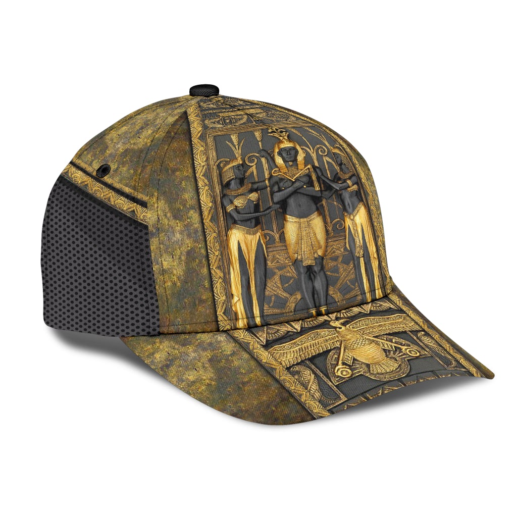 Ancient Egypt Pharaoh Heritage Classic Cap For Outdoor Adventures Festivals And Casual Wear