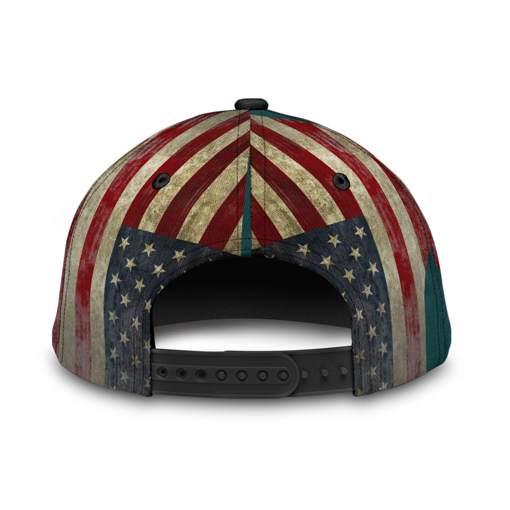 Custom Skull American Crack Classic Cap For Casual Gatherings Travel And Thoughtful Gift Giving