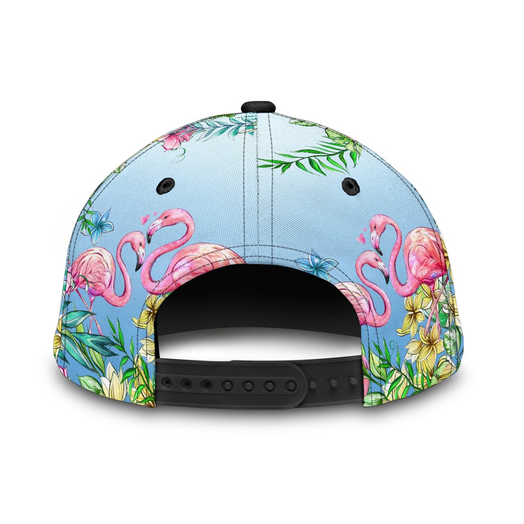 Flamingo Tropical Pattern Classic Cap For Outdoor Adventures Festivals And Casual Wear