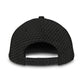 Custom Black Carbon Golf Personalized Name Classic Cap For Beach Days Travel And Relaxed Everyday Outfits