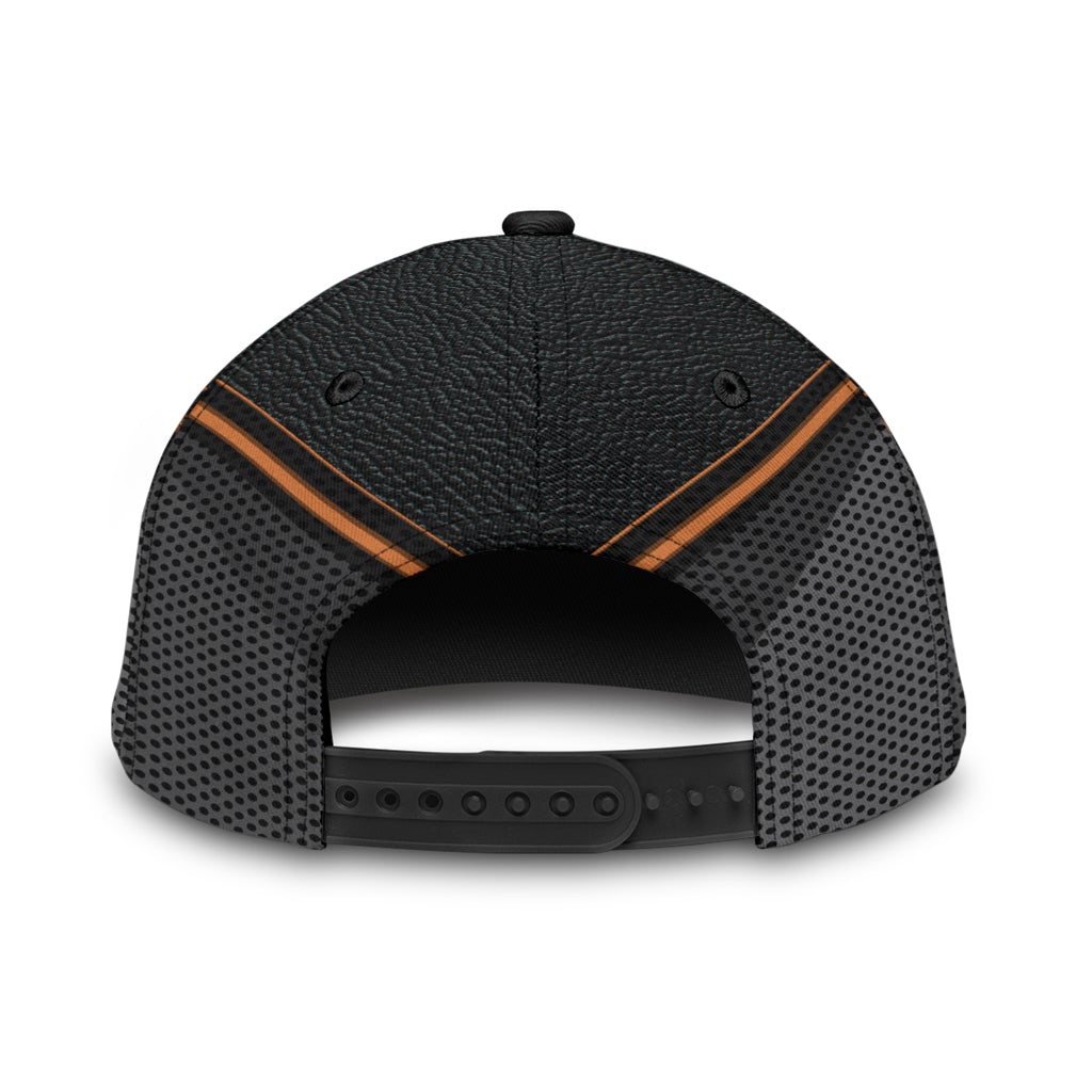 Fishing Leather Pattern Classic Cap For Beach Days Travel And Relaxed Everyday Outfits