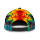 Hippie Be Kind Tie Dye Classic Cap For Beach Outings Holidays And Thoughtful Everyday Style
