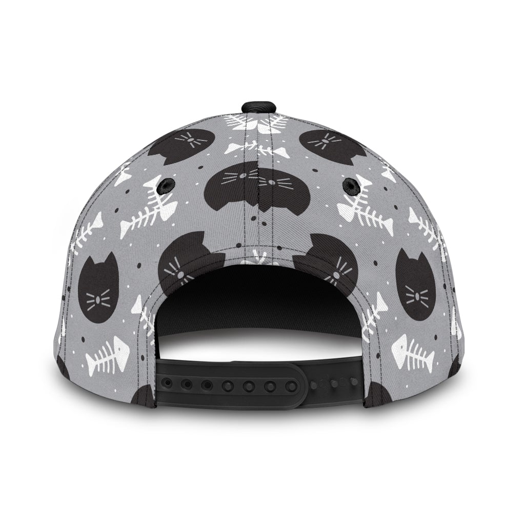 Love Black Cat Pet Lover Classic Cap For Festivals Holidays And Comfortable Everyday Wear