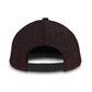 Custom Baseball Silver Pattern Personalized Name Classic Cap For Seasonal Events Outdoor Trips And Everyday Comfort