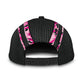 Skull Breast Cancer Awareness Support Classic Cap For Outdoor Events Beach Travel And Relaxed Daily Style