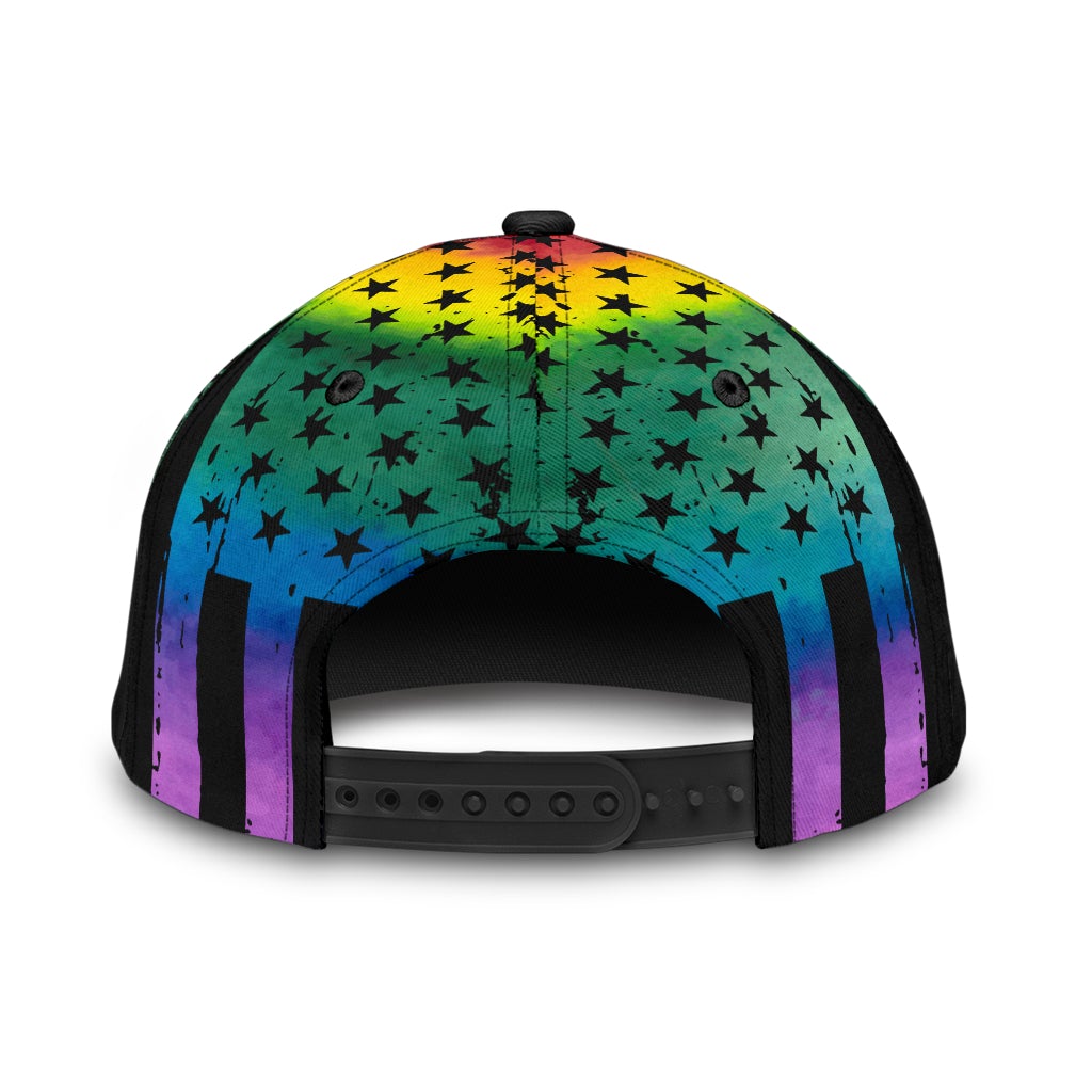 Love Is Love Pride Flag Classic Cap For Everyday Accessories Vacations And Outdoor Fun