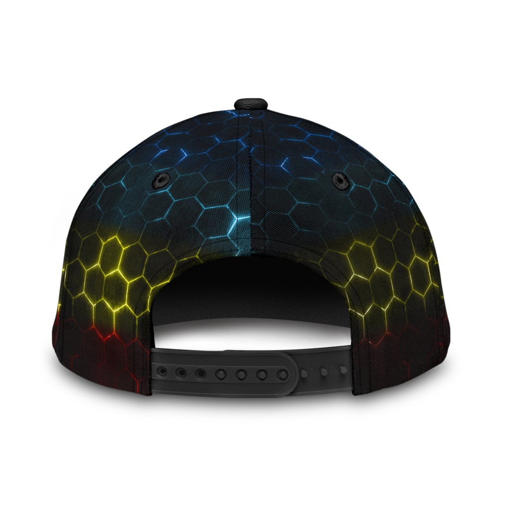 Autism Neon Flag Carbon Classic Cap For Daily Styling Weekend Travel And Outdoor Activities