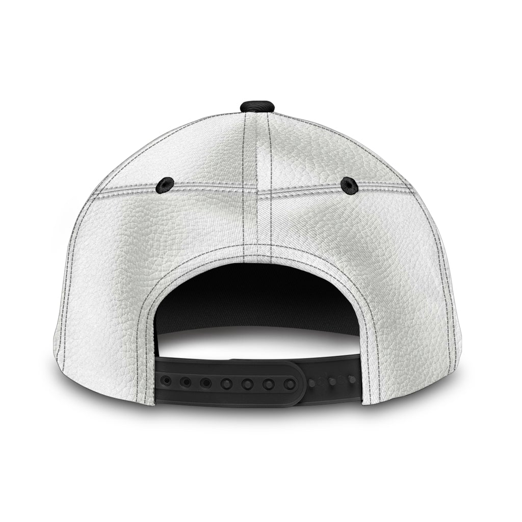 Custom Name Eagle American Flag White Classic Cap For Festivals Holidays And Comfortable Everyday Wear