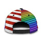 Love Is Love US Flag Pride Classic Cap For Parties Vacations And Relaxed Daily Outfits