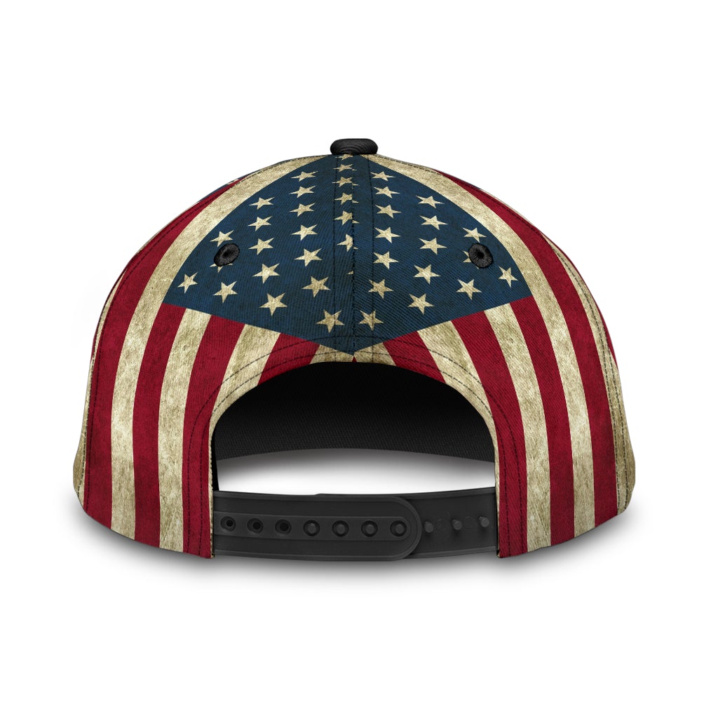 Cowboy Skull American Flag Classic Cap For Beach Outings Holidays And Thoughtful Everyday Style