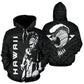 Hawaii Warrior Helmet Hoodie For Casual Street Style Travel And Daily Comfort