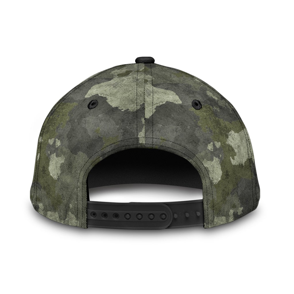 Hunting Camo In My Blood Classic Cap For Vacations Festivals Parties And Everyday Outfits