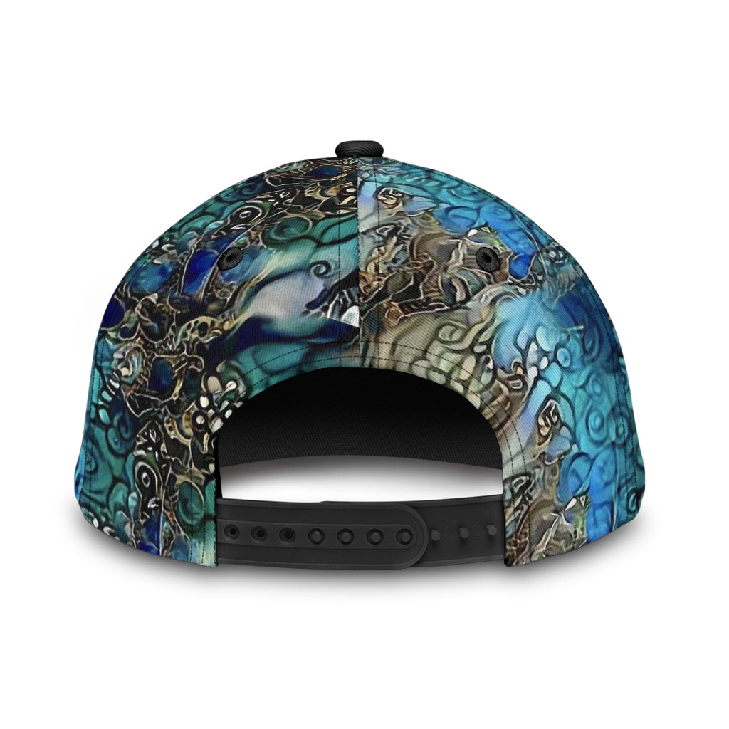 Mystic Cat Fantasy Spirit Classic Cap For Vacation Style Outdoor Activities And Daily Comfort