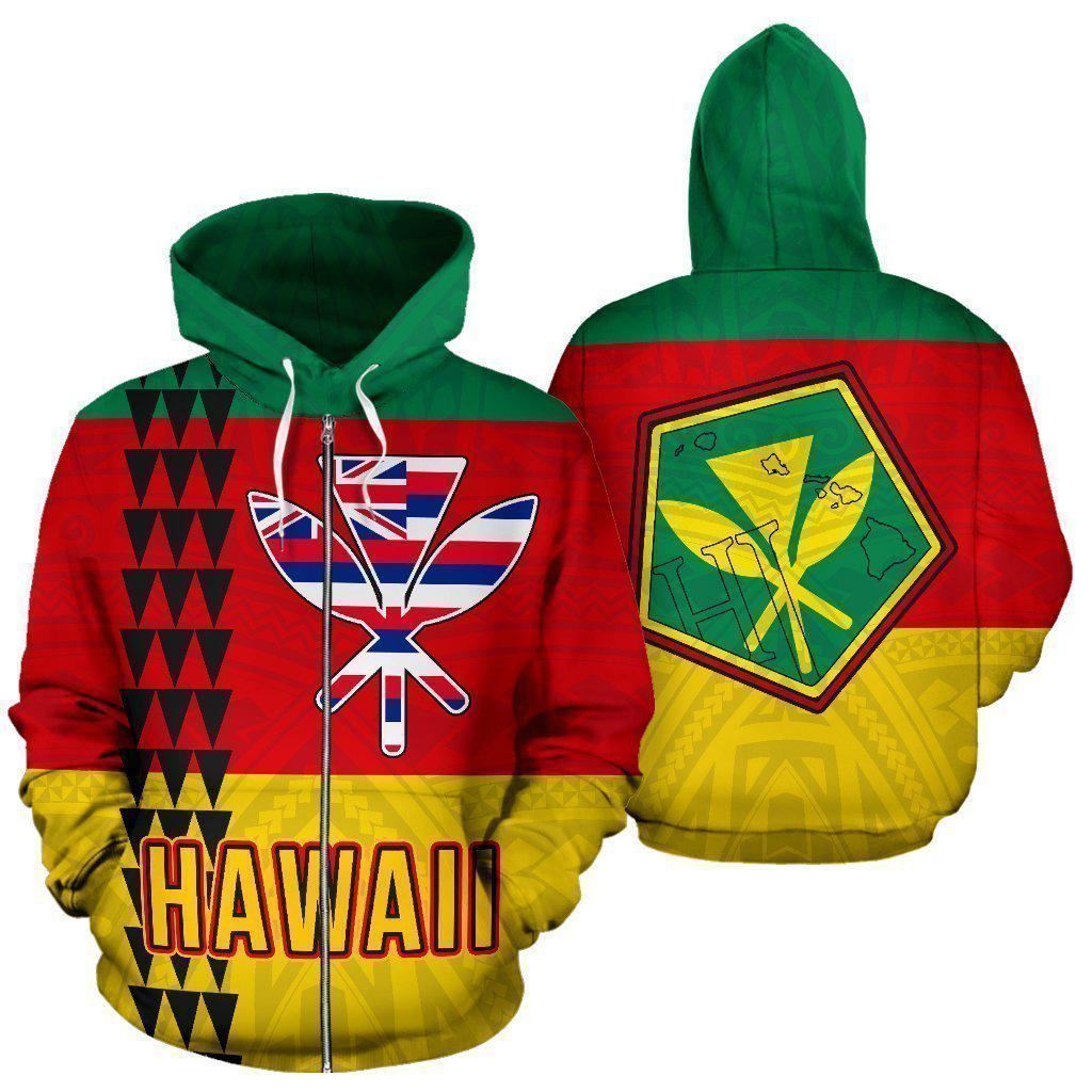 Hawaii Kanaka Flag Hoodie For Traditional Artwork Lovers Travel And Relaxed Daily Outfits